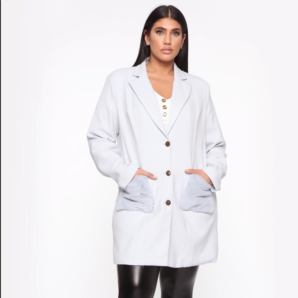 🔥BEAUTIFUL GRAY DAYZ COAT - Picture 5 of 5